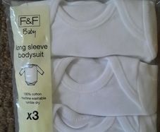 Baby Long Sleeve Bodysuit (Tiny Baby)