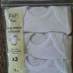 Baby Long Sleeve Bodysuit (Tiny Baby)