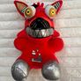 Five Nights At Freddy'S Nightmare Foxy Plush approx. 17 cm. for car/window Used Please see photos Image 3
