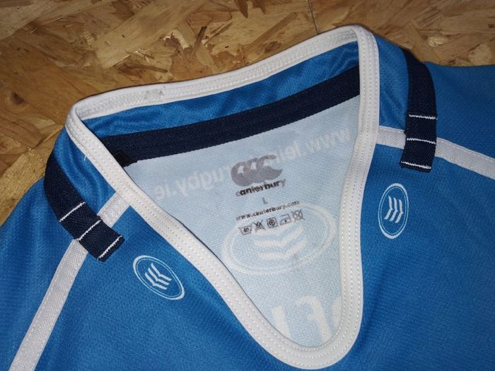 Vintage  Leinster Rugby Jersey Shirt Canterbury Large  Blue Dublin Heineken Cup
