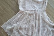 Jonathan Saunders grey dot Designer dress uk12