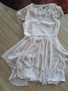 Jonathan Saunders grey dot Designer dress uk12