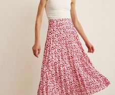 Pleated skirt