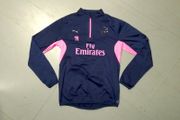 Arsenal (M) Player Issue Sweatshirt Jumper Pullover Half Zip Puma Football Soccer London England Pierre-Emerick Aubameyang Gabon Medium
