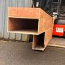 Plywood Ladder Custom box for long and roof ladder and storage sprinter van Image 3