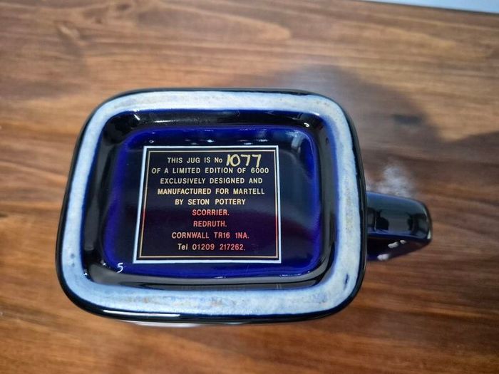 Limited Edition Martell Cognac Grand National 1999 Water Jug  No 1077 Bobbyjo Manifesto
