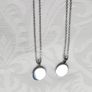 Ireland coin pendant necklaces x 2 with old vintage Ireland threepence coins in a pendant with a silver coloured chain FREE STANDARD POSTAGE INCLUDED Image 3