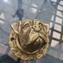 Vintage Solid Brass Bulldog Door Knocker Image 7