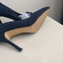 NEXT Navy Stilettoes Image 8