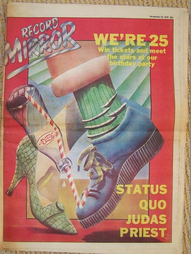 Early U2 Interest Inkies (Ephemera Collection of UK Music Newspapers)