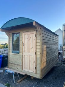 Shepherds Hut style glamping pod for sale or made to order