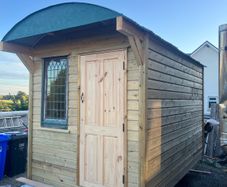 Shepherds Hut style glamping pod for sale or made to order