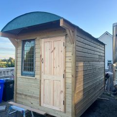 Shepherds Hut style glamping pod for sale or made to order