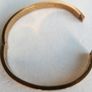 Vintage Bangle Clasp Gold Plated Bracelet Image 5