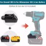 Adapter Converter DM18M Battery Adapter for DEWALT DCB200 DCB205 20V Lithium to MAKITA BL1830 Image 3