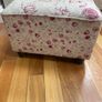 stool floral footstool Image 4