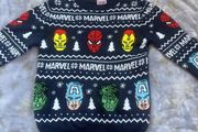 Marvel Christmas jumper 4-5yrs