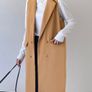 NEW 70% pure Wool warm winter coat women beige Image 3