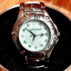 Ireland Shamrock quartz watch