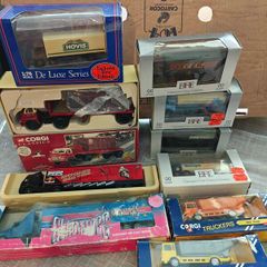 Job Lot of 10 Trucks Models - Various Scales.