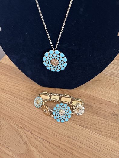 Pilgrim Pendant, Chain and Bracelet