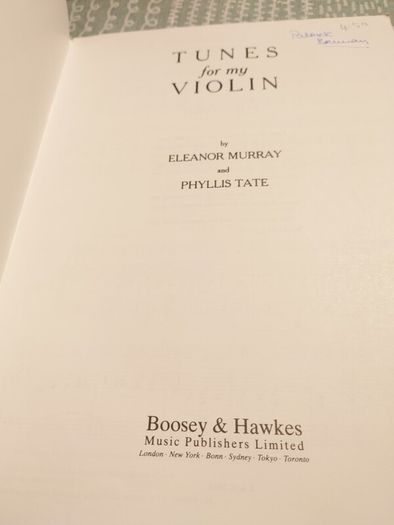Tunes for My Violin