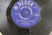 7 inch vinyl single. The Bachelors- Love me with all your heart