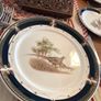 Vintage Noritake Keltcraft "Tranquil Glen" 38-Piece Dinner Set - Navy Blue & Gold - Made in Ireland Image 5
