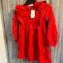 BNWT Girls Red Dress 7-8 Image 2