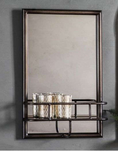 Bathroom Mirror with Shelf