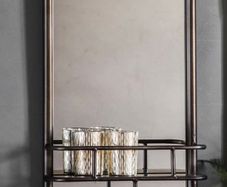 Bathroom Mirror with Shelf