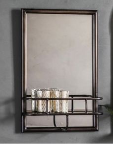 Bathroom Mirror with Shelf