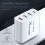 CELBRO QC 3.0 & PD/QC4.0 USB 4 Ports Wall Fast Charger 48W [3 Power Plugs (US/EU/UK)] (Brand New/Warranty) Image 4