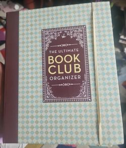 Unused Ultimate Book Club Organizer - Reading Journal Planner