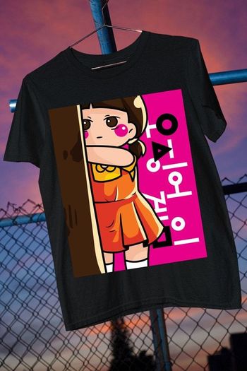 Tv series top trending show squid games juego de calamar top trending t-shirt