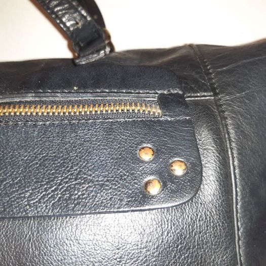 large leather handbag mercer & Madison
