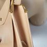 PAL-MAN  (Made in Madrid) Vintage leather bag with gold hardware Image 5