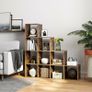 New Display 10 Cube Staircase Bookcase Storage Unit   - FREE P&P Image 2