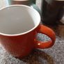 Three large coloured mugs Image 2