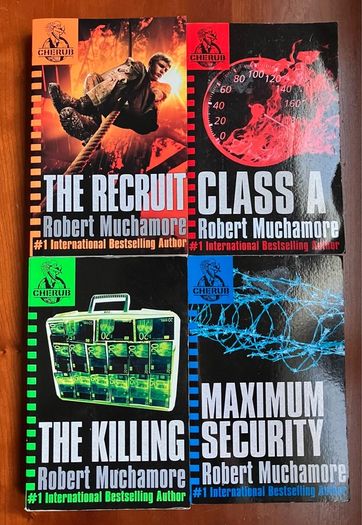 Books 1-4 Cherub Series by Robert Muchamore