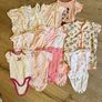 newborn and 0-3 months girls clothes over 100 items Image 7