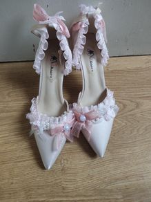 Pink Butterfly heels