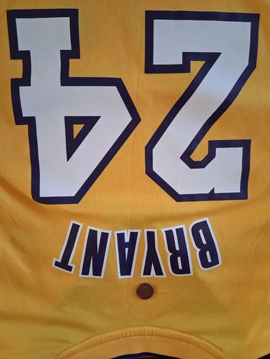 LA Lakers Jersey.  Official Adidas Lakers Kobe Bryant Number 24 Jersey. Collect In Dublin Or Receive Via Post.