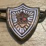 Antique Copper And enameled Pioneer pin badge Image 2