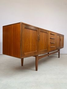 Mid Century Teak G Plan  Long John Sideboard