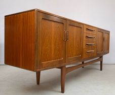 Mid Century Teak G Plan  Long John Sideboard