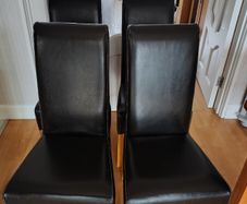 Leather kitchen Chair