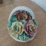 Ceramic Flower Basket Image 4