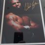 Autographed Mike Tyson 10x8 Photo Nicely Framed (Real Glass) Boxing Memorabilia with COA Image 2