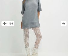 riverisland lace jumperdress